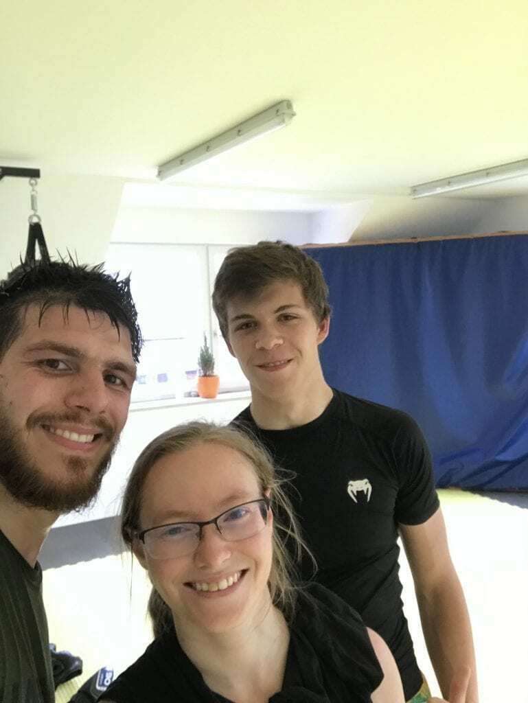 Glücklich nach dem Fitness Workout in München