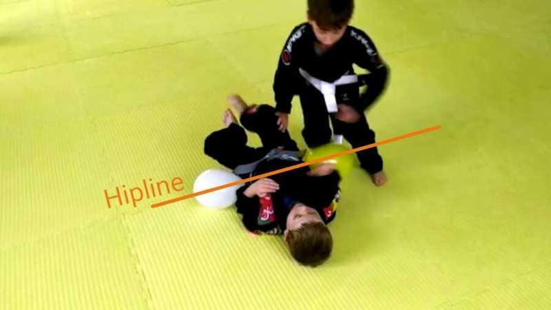Making Danaher's gurad passing concepts available to kids by strapping ballons to their hipline