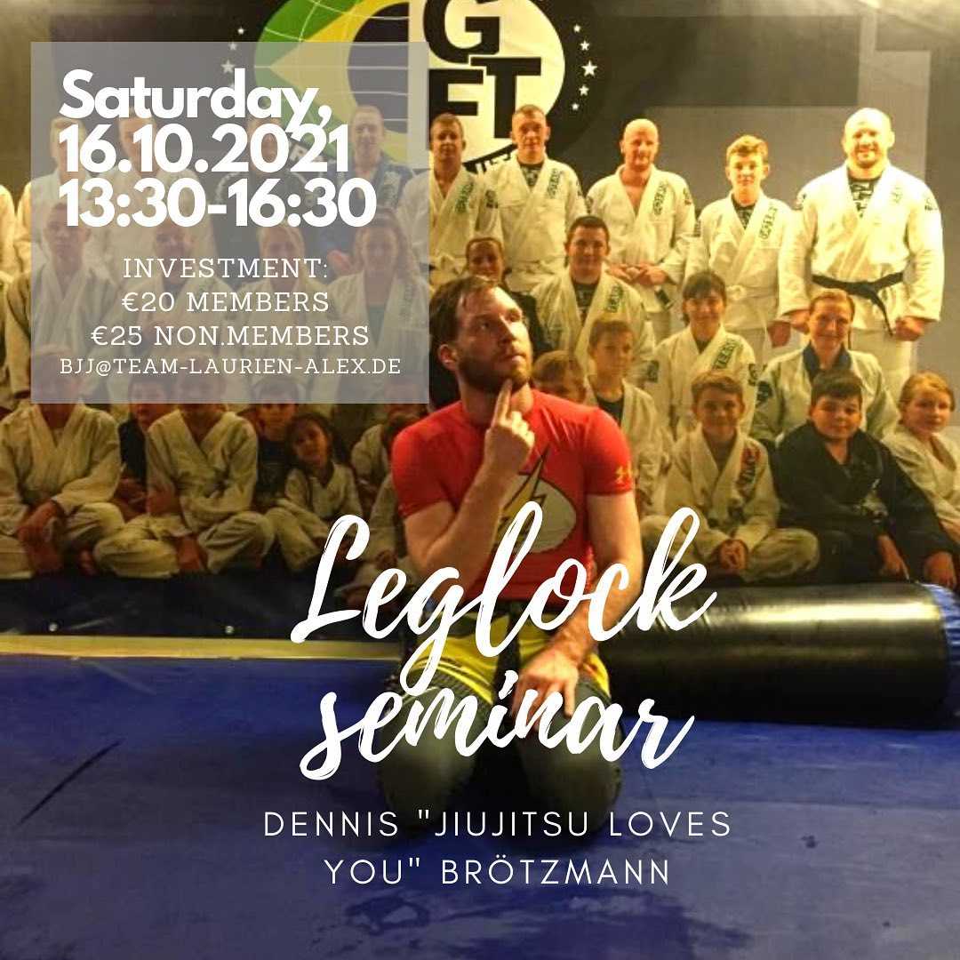 Leg-lock Seminar mit Dennis - Jiu Jitsu Loves You