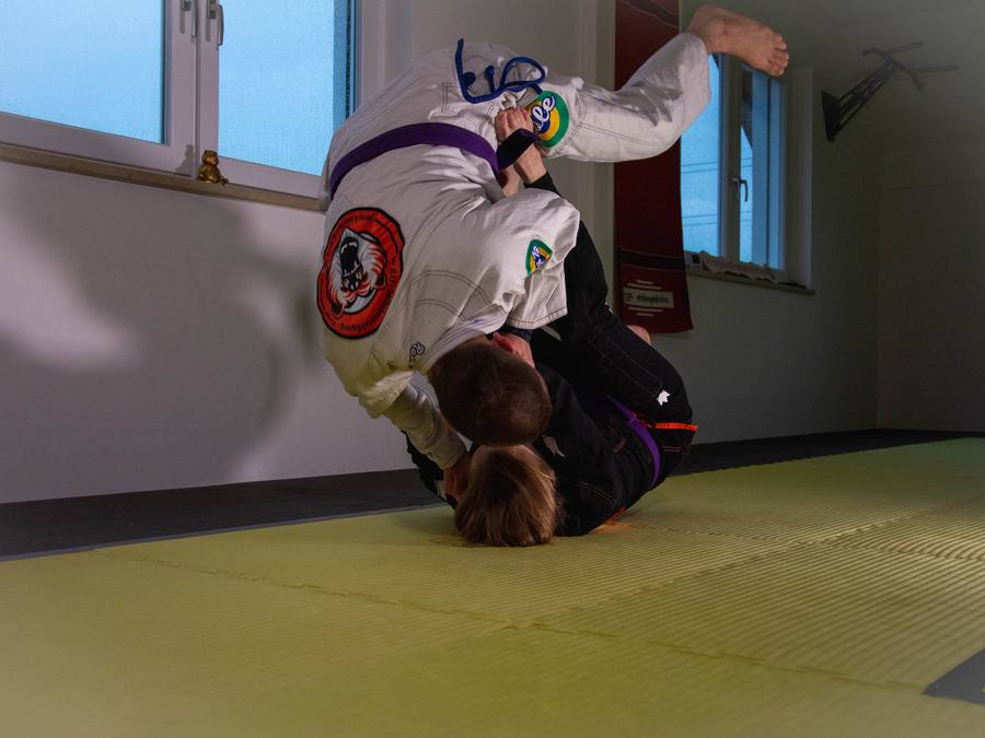 Brazilian Jiu-Jitsu Training bei Team Laurien & Alex in München.