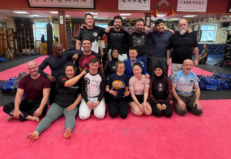 Artemis BJJ London Camp bei Team Laurien & Alex